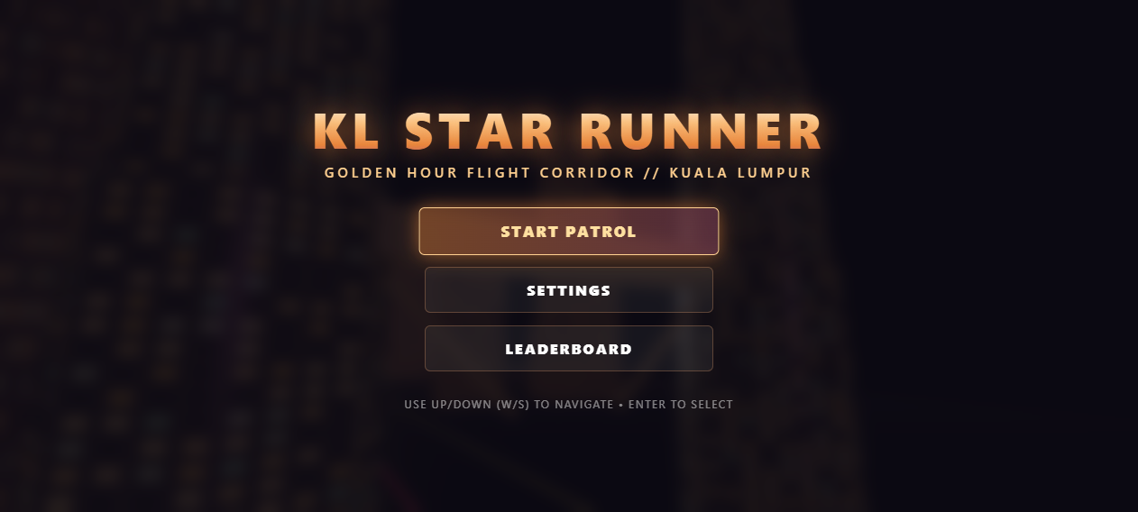 GLM Title Screen